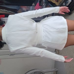Women's White Blazer (worn only once)
